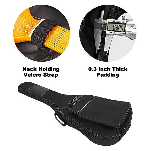 image for Muscab 39 Inch Electric Guitar Bag 7mm Padding Waterproof Electric Gui