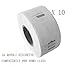 10 Rotoli Etichette adesive compatibile per DYMO 11353 S0722530 25mm X 13mm Dymo LabelWriter 310, 320, 330, 330 Turbo, 400, 400 Turbo, 400 Twin Turbo, 400 Duo, 450, 450 Turbo, 450 Twin Turbo, 450 Duo