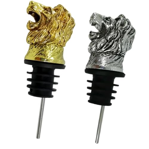 Tapones vertedores de vino de león, ideales para sorprender a los invitados en fiestas en casa 2