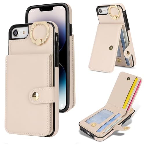 iPhone 16e ケース 手帳型 アイフォン16e ケース 手帳型 いPhone16e 財布型 背面カード収納 リング付き スタンド機能 スマホケース iPhone 16e あいふおん16eケース 携帯カバー iPhone16e iPhone16eカー