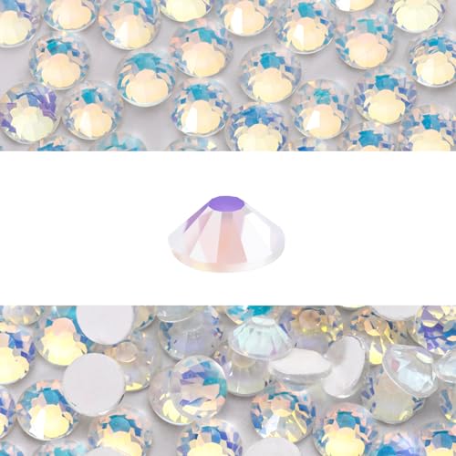 Rhinestones 3000pcs SS20 (4.6-4.8mm) Glass Flatback Crystal F-White