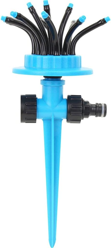 Automatic Multihead Lawn Watering Sprinkler 360 Degree Rotating Garden Water Sprinklers Lawn Irrigation