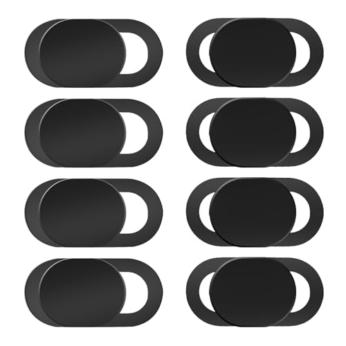 ALICEEDG 8 Stück Webcam Abdeckung, Cover Kamera Laptop, Dünne Webcam Cover Abdeckung Set, Laptop Zubehör für Smartphone, PC, MacBook, Handyzubehör, Schutz Ihrer Privatsphäre