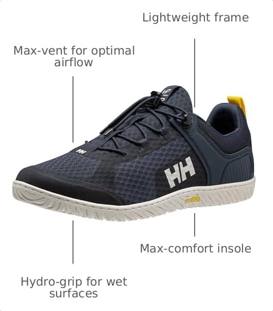 Image of Helly Hansen HP Foil V2 Men's Water Shoes - Quick Dry & Breathable - Beach Shoes for Wet Grip - Pro Guard for Active Wear