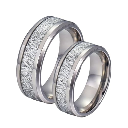Bague de fiançailles couple personnalisable, le cadeau de promesse idéal en argent