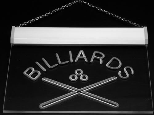 ADVPRO i590-r Billiards Pool Cue Room Bar Pub Neon Light Sign