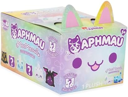 Aphmau 6” MeeMeow Mystery Plush – Series 8, YouTube Minecraft Gaming Channel, Blind Box, 1 of 13 Possible, Fun Elemental MeeMeows Inspired By Minecraft, Official Merch
