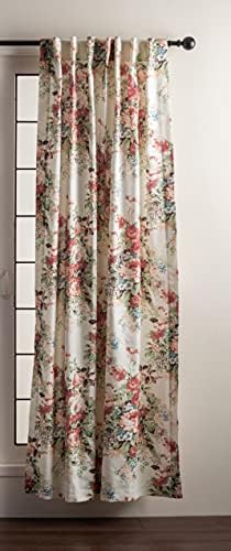 Maison d' Hermine Curtains for Living Room 100% Cotton 96 inch Length Two Panel Light Filtering Curtains for Windows with Rod and Loop Pockets Spring Summer (Abbeville, 50" W x 96" L) — view 7