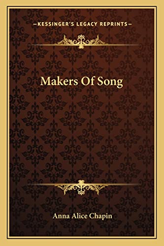 Makers Of Song