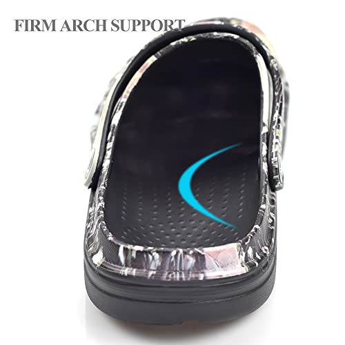 Image of PIMIO Garden Clogs for Women and Men,Slip On Work Shoes with Arch Support,Womens Mens Quick-Dry Water Shoes Casual Sandals,Comfortable Slippers