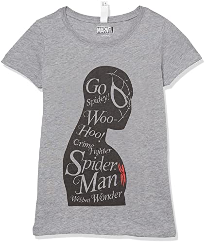 T-shirt Spiderman fille anti-irritation coton souple et durable