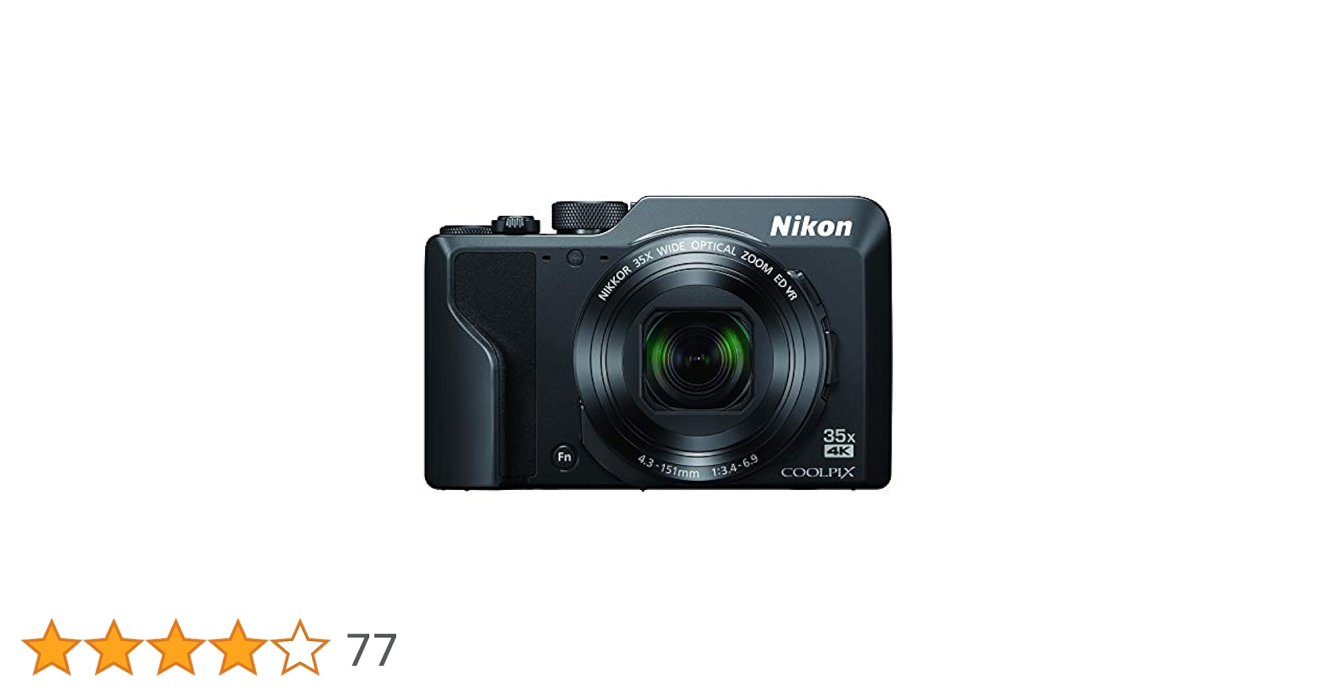 Amazon Canada: Coolpix A1000 Black