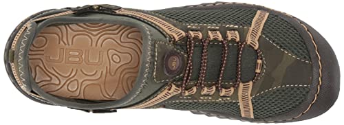 Jbu By Jambu Jsport Womens Tahoe Water Ready Flats Sneaker,Camo/Tan,10 Us #TOP4