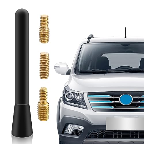 Short Antenna, 3.7 inches Replacement Car Antenna for Truck Jeep