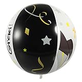 Yardwe Wasserball Riesiger Wasserball Strandspielzeug Große Pastellfarbene Wasserbälle Wasserbälle In Großen Mengen Aufblasbare Bälle Aufblasbarer Sand Jumbo Aufblasbarer Kinderpool