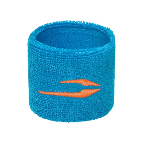 Image of DSC 2.5-Inch Cotton Sports Wristbands - Professional Cotton Terry Towel Sweat-Absorbent Athletic Sweatbands for Cricket, Gym, & Tennis (1 Pair) (Peacock Blue)