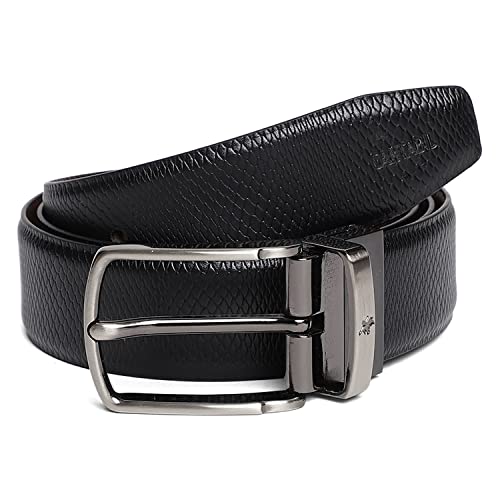 Image of Cantabil Men Formal Black /Brown Reversible Leather Belt