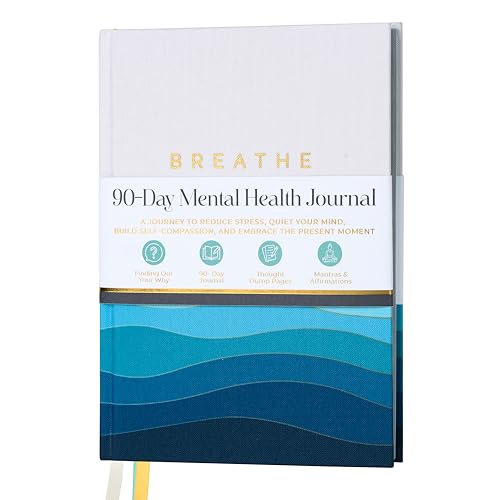 Journal de santé mentale discret portable de réflexion éco