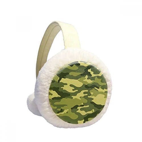 Orejeras de camuflaje plegables para paseos de invierno al aire libre