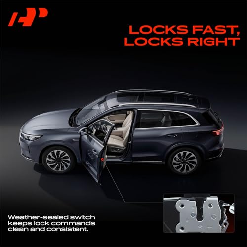Image of A-Premium Front Left Driver Side Door Lock Actuator | Compatible with Jeep Commander 2006-2010 Sport Utility