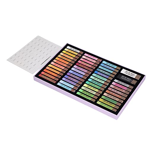 50 Piezas de Pasteles Al óleo, Colores Vivos, Uniformes Brillantes, Seguros, Confiables, Interesantes Suministros de Arte Decorativo para Graffiti, Accesorios Multifuncionales