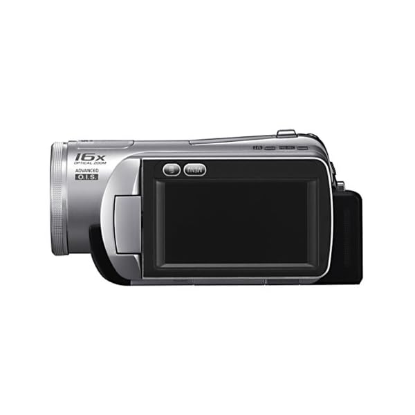 Panasonic HDC-SD20 EG-S Full HD-Camcorder (SD/SDHC-Card, 16-fach opt. Zoom, 6,9 cm (2,7 Zoll) Display) silber – Bild 3