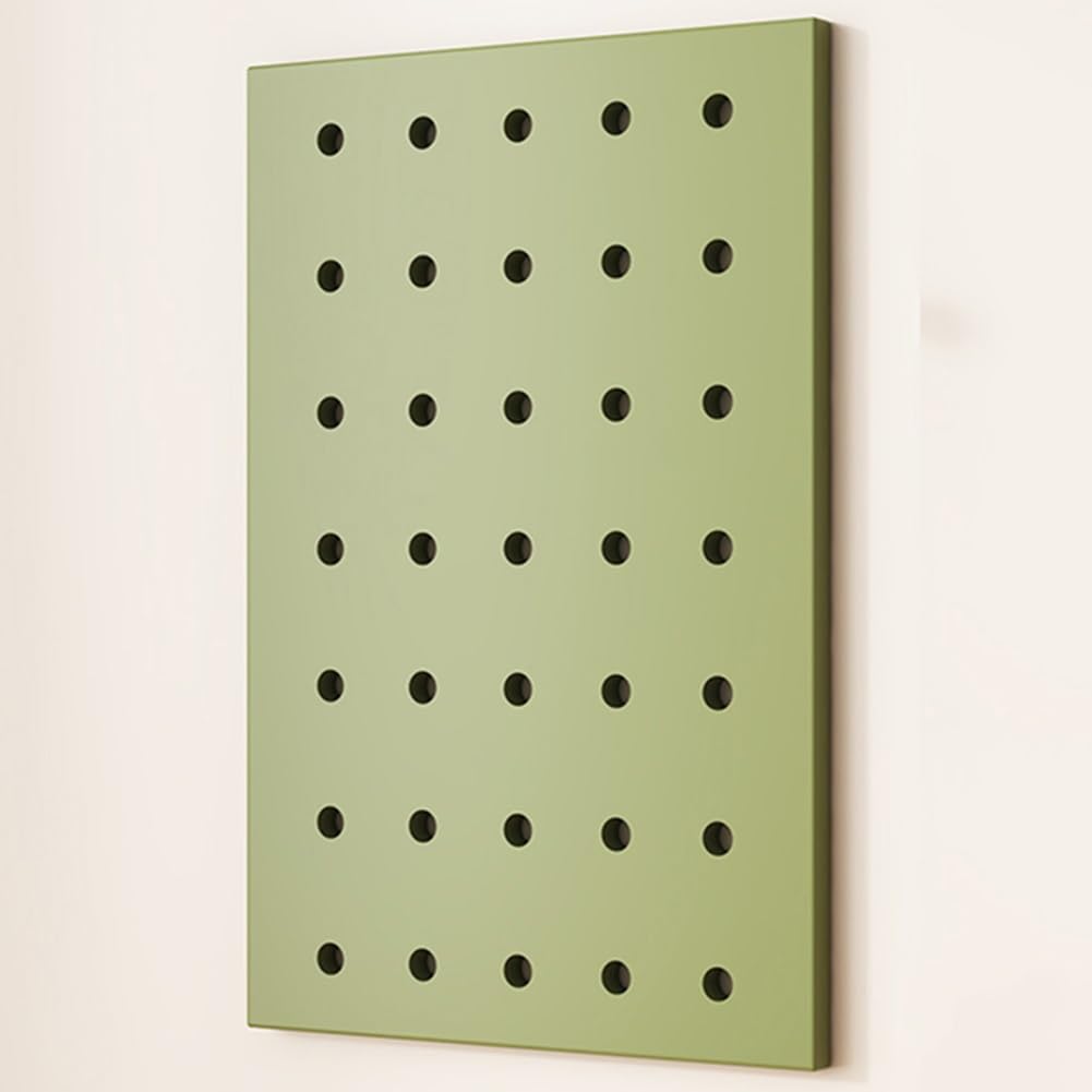 Panneau d'affichage mural perforé modulable pour organiser le garage