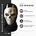 Aristo Solutions Realistische Ghost 3D-Druck Vollgesichtsmaske – Atmungsaktiv, leicht & bequem, ideal für Cosplay, Partys, Halloween, Karnveal & Events Funny COD MW 2
