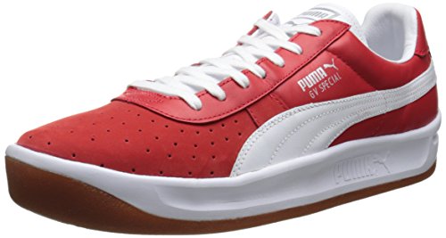 PUMA Men's GV Special Basic Sport Sneaker, High Risk Red/Whisper White, 7 M US