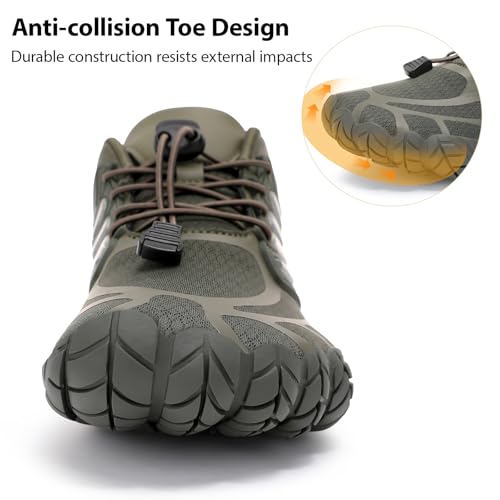 Barefoot Shoes Men Wide Toe Box Zero Drop Minimalist Shoes for Workout Cross-Trainer Walking Hiking Water Weightlifting Grounded Footwear4