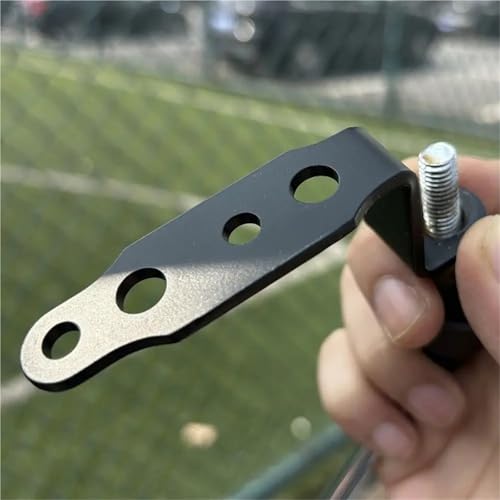 Support de phare de moto multi-usages platine feu arriere inox - 5