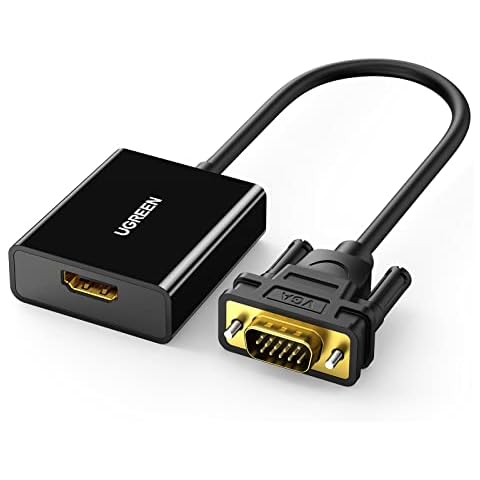 UGREEN HDMI to VGA Adapter with Audio Jack Cover
