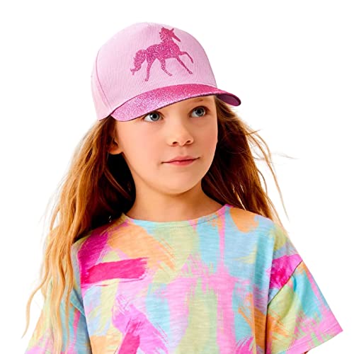 Accsa Girls Baseball Hat Unicorn Hats For Girls Summer Kids Trucker Hat Adjustable Baseball Cap #TOP1