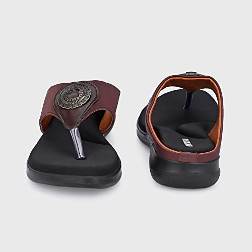 Image of Centrino Women Thong Sandals & Comfortable Ortho Care Sandal For Ladies | Fashion Wear Sandal & Chappal | Soft Cushioned for More comfort (2854)