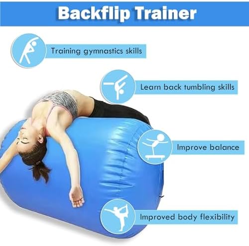 Children & Adult Gymnastics Roller Barrel - 40" 36" 32" 28" 24" Backhandspring Training Equipment, Tumbling Roller Trainer Tools for Gym Practice