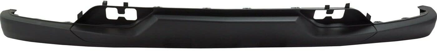 IAMAUTO 55357 Front Bumper Lower Valance Deflector With Tow Hook Holes Compatible With 2016-2018 Chevrolet Silverado 1500 WITHOUT Z71; Compatible With 2019 Silverado 1500 (LIGHT DUTY ONLY)