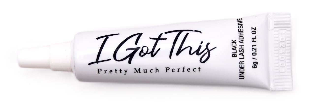 Black Under Lash Adhesive - Waterproof Eyelash Glue