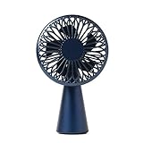Lexon WINO - Mini ventilador inalámbrico portátil (azul)