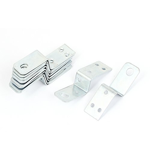 70mmx18mm Z Shape Shelf Corner Brace Plate Right Angle Bracket 10pcs