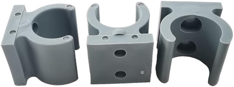 10 Pack Toilet Seat Riser Cushion Mount Clamp Replacement Raised Toilet Seat Pad Bracket Clips for Adjustable Raised Toilet Seat with Handles Padded Seat Senior Elderly Elevated Toilet Seats