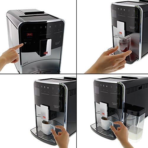 Melitta Barista T Smart - Kaffeevollautomat mit Milchsystem, Kaffeemaschine mit Mahlwerk, für z. B....