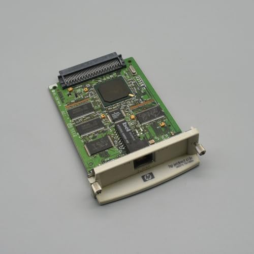 JetDirect para J6057A 10/100tx Ethernet Tarjeta interna de servidor de impresión en red para impresora hp 500 510 hp 615N y plotter DesignJet miniatura 6