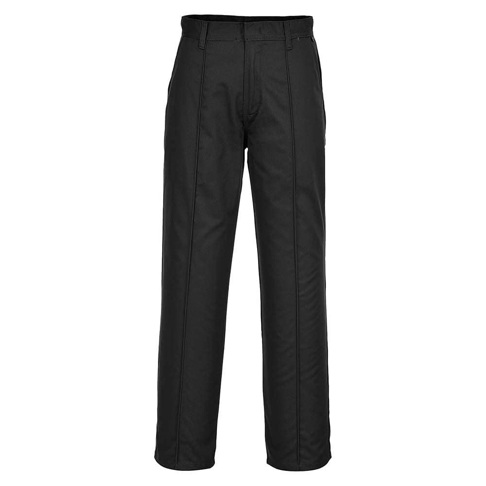 Portwest Preston Trouser, Size: 32, Colour: Black Tall, 2885BKT32