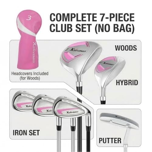 XDriveMax 8-Piece Golf Set