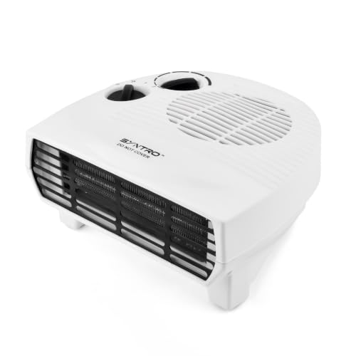 Add Syntro Aero Heat 1000W/2000W Fan Room Heater, White - Image 2