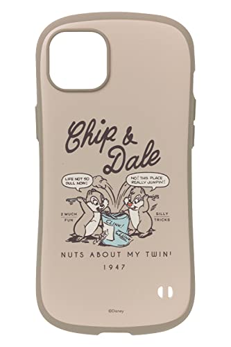 iFace First Class Cafe ディズニー iPhone 15 Plus/14 Plus ケース (チップ&デール/缶)【 アイフェイス アイフォン14プラス 15プラス 用 カバー 耐衝撃 スマホケース ストラップホール付き 】