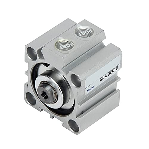 Cilindro cuadrado SDA de doble efecto con carrera de 25mm 3