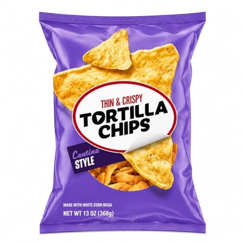 Thin & Crispy Cantina Style Tortilla Chips, 13 oz Bag,