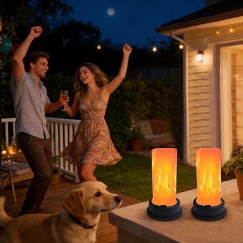 Luces solares pequeñas para evitar tropiezos en el patio, 2 lámparas exteriores impermeables LED 2