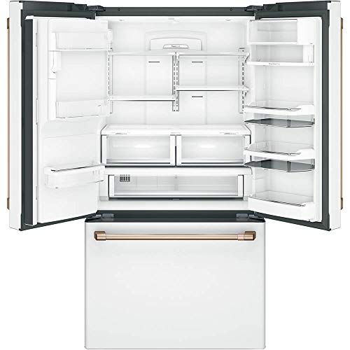 22.2 cu. ft. Smart French Door Refrigerator with Hot Water Dispenser in Matte White, Counter Depth and Energy Star on Fridge.com